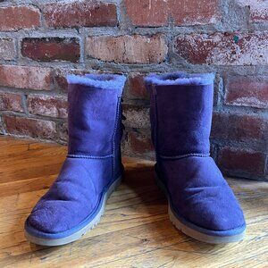 Purple Uggs with Bows